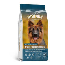 DIVINUS Performance vokiečių aviganių šunims – sausas šunų ėdalas – 20 kg