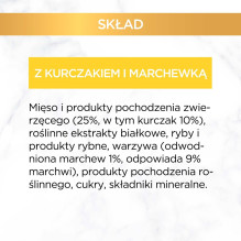 GOURMET GOLD - Sūrus pyragas su vištiena ir morkomis 85 g GOURMET GOLD - Sūrus pyragas su vištiena ir morkomis 85 g