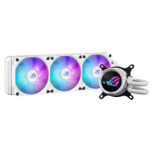 ASUS ROG Strix LC III 360 ARGB White Edition procesoriaus skysčio aušinimo komplektas 12 cm