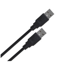 Lanberg CA-USBA-20CU-0010-BK USB cable 1m 2.0 USB A Black Lanberg CA-USBA-20CU-0010-BK USB cable 1m 2.0 USB A Black