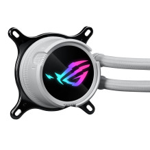 ASUS ROG Strix LC III 360 ARGB White Edition procesoriaus skysčio aušinimo komplektas 12 cm