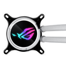 ASUS ROG Strix LC III 360 ARGB White Edition procesoriaus skysčio aušinimo komplektas 12 cm