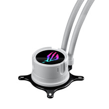 ASUS ROG Strix LC III 360 ARGB White Edition procesoriaus skysčio aušinimo komplektas 12 cm