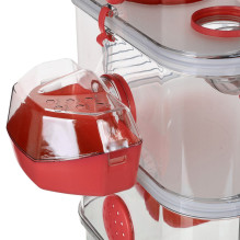 ZOLUX Rody3 Trio - rodent cage - red ZOLUX Rody3 Trio - rodent cage - red