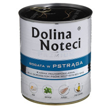 DOLINA NOTECI Premium - šlapias šunų ėdalas, gausus upėtakių - 800 g DOLINA NOTECI Premium - šlapias šunų ėdalas, gausus upėtakių - 800 g