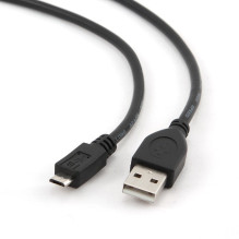 Gembird CCP-MUSB2-AMBM-1M USB cable USB 2.0 Micro-USB B USB A Black Gembird CCP-MUSB2-AMBM-1M USB cable USB 2.0 Micro-USB B USB A Black
