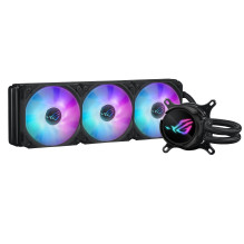 ASUS ROG Strix LC III 360 ARGB procesoriaus skysčio aušinimo komplektas 12 cm juodas