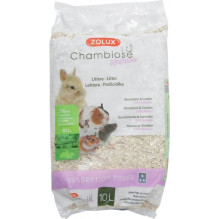 ZOLUX Chambiose Nature - Kraikas šunims - 10 l