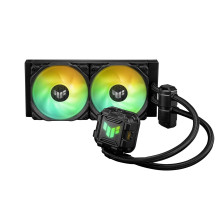 ASUS TUF GAMING LC II 240 ARGB procesoriaus skysčio aušinimo komplektas 12 cm juodas