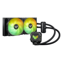 ASUS TUF GAMING LC II 240 ARGB procesoriaus skysčio aušinimo komplektas 12 cm juodas