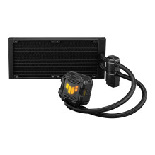 ASUS TUF GAMING LC II 240 ARGB procesoriaus skysčio aušinimo komplektas 12 cm juodas