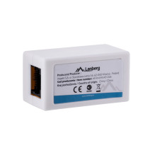Lanberg AD-RJ45-RJ45-OU6 tinklo skirstytuvas, baltas Lanberg AD-RJ45-RJ45-OU6 tinklo skirstytuvas, baltas