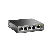 TP-Link 5 prievadų gigabito darbalaukio PoE komutatorius su 4 prievadais TP-Link 5 prievadų gigabito darbalaukio PoE komutatorius su 4 prievadais