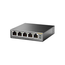TP-Link 5 prievadų gigabito darbalaukio PoE komutatorius su 4 prievadais TP-Link 5 prievadų gigabito darbalaukio PoE komutatorius su 4 prievadais