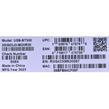 ASUS USB-BT500 tinklo plokštė „Bluetooth“ 3 Mb/s ASUS USB-BT500 tinklo plokštė „Bluetooth“ 3 Mb/s