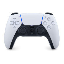 „Sony DualSense“ žaidimų pultas „PlayStation 5“ su analoginiu / skaitmeniniu „Bluetooth“ / USB, juodas, baltas
