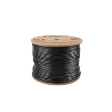 Lanberg LCF5-21CU-0305-BK networking cable 305 m Cat5e F / UTP (FTP) Black Lanberg LCF5-21CU-0305-BK networking cable 305 m Cat5e F / UTP (FTP) Black