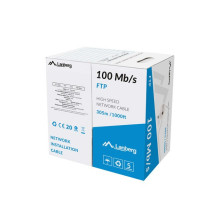 LANBERG LAN FTP CABLE 100MB / S 305M CORD CCA GREY LANBERG LAN FTP CABLE 100MB / S 305M CORD CCA GREY