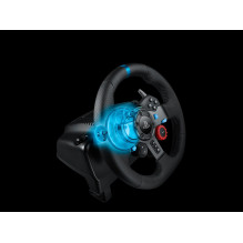 „Logitech G G29“ vairas + pedalai „PlayStation 3“, „PlayStation 4“ analoginis USB 2.0, juodas