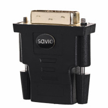 Savio CL-21 kabelio lyties keitiklis DVI HDMI juodas