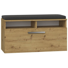 Topeshop RIVA SZAFKA ARTISAN shoe organizer Closed Oak Topeshop RIVA SZAFKA ARTISAN shoe organizer Closed Oak