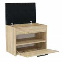 Topeshop PARMA MINI SONOMA shoe organizer Closed Sonoma oak Topeshop PARMA MINI SONOMA shoe organizer Closed Sonoma oak