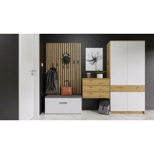 Topeshop PARMA SZAFKA BIEL batų organizatorius, uždarytas, baltas