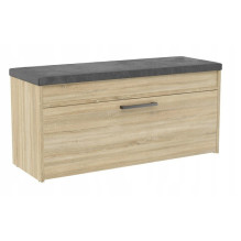 Topeshop PARMA SZAFKA SONOMA shoe organizer Closed Sonoma oak Topeshop PARMA SZAFKA SONOMA shoe organizer Closed Sonoma oak