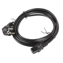 Lanberg CA-C13C-11CC-0030-BK power cable Black 3 m C13 coupler CEE7 / 7 Lanberg CA-C13C-11CC-0030-BK power cable Black 3 m C13 coupler CEE7 / 7
