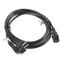 Lanberg CA-C13C-11CC-0030-BK power cable Black 3 m C13 coupler CEE7 / 7 Lanberg CA-C13C-11CC-0030-BK power cable Black 3 m C13 coupler CEE7 / 7