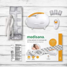 Medisana 88379 masažinis pagalvėlė, balta