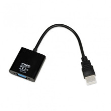 „iBox IAHV01“ vaizdo kabelio adapteris HDMI A tipo (standartinis) VGA (D-Sub) juodas „iBox IAHV01“ vaizdo kabelio adapteris HDMI A tipo (standartinis) VGA (D-Sub) juodas