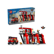 LEGO CITY 60414 Gaisrinė su gaisrine mašina