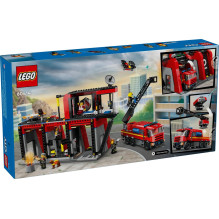 LEGO CITY 60414 Gaisrinė su gaisrine mašina