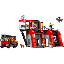 LEGO CITY 60414 Gaisrinė su gaisrine mašina