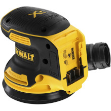 DeWALT DCW210NT-XJ nešiojamas šlifuoklis Atsitiktinis orbitinis šlifuoklis 12000 aps./min. Juoda, geltona