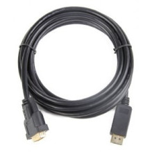„Gembird CC-DPM-DVIM-6“ vaizdo kabelio adapteris 1,8 m „DisplayPort DVI“ juodas „Gembird CC-DPM-DVIM-6“ vaizdo kabelio adapteris 1,8 m „DisplayPort DVI“ juodas