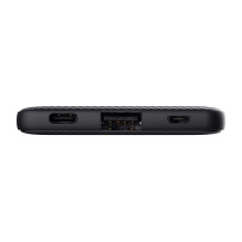 Trust Primo - 5000 mAh lithium-ion (Li-Ion) power bank (black) Trust Primo - 5000 mAh lithium-ion (Li-Ion) power bank (black)