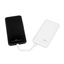 „iBox IPB10“ išorinė baterija, ličio jonų (Li-Ion), 10000 mAh, balta „iBox IPB10“ išorinė baterija, ličio jonų (Li-Ion), 10000 mAh, balta