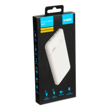 iBox IPB10 power bank Lithium-Ion (Li-Ion) 10000 mAh White
