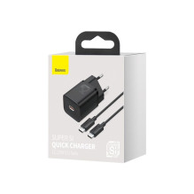 „Baseus TZCCSUP-L01“ mobiliojo įrenginio įkroviklis, išmanusis telefonas, juodas, AC, USB, greitas įkrovimas, skirtas vi „Baseus TZCCSUP-L01“ mobiliojo įrenginio įkroviklis, išmanusis telefonas, juodas, AC, USB, greitas įkrovimas, skirtas vi