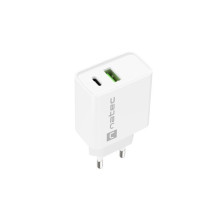 NATEC NETWORK CHARGER RIBERA USB-A+USB-C 20W PD NATEC NETWORK CHARGER RIBERA USB-A+USB-C 20W PD