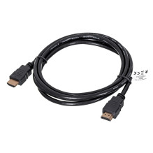 Lanberg CA-HDMI-11CC-0018-BK HDMI kabelis 1,8 m HDMI A tipo (standartinis) juodas Lanberg CA-HDMI-11CC-0018-BK HDMI kabelis 1,8 m HDMI A tipo (standartinis) juodas