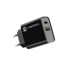 NATEC NETWORK CHARGER RIBERA USB-A+USB-C 20W PD NATEC NETWORK CHARGER RIBERA USB-A+USB-C 20W PD