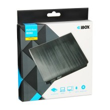 „iBox IED02“ optinis diskų įrenginys DVD-ROM, juodas „iBox IED02“ optinis diskų įrenginys DVD-ROM, juodas