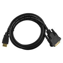Lanberg CA-HDDV-20CU-0018-BK video cable adapter 1.8 m HDMI Type A (Standard) DVI-D Black Lanberg CA-HDDV-20CU-0018-BK video cable adapter 1.8 m HDMI Type A (Standard) DVI-D Black