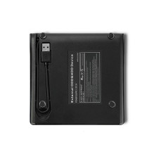 Qoltec 51857 External DVD-RW recorder , USB 3:0, Black