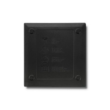 Qoltec 51858 išorinis DVD-RW įrašymo įrenginys, USB 2.0, juodas