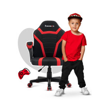 Vaikiška žaidimų kėdė Huzaro Ranger 1.0 Red Mesh, juoda, raudona Vaikiška žaidimų kėdė Huzaro Ranger 1.0 Red Mesh, juoda, raudona