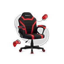 Vaikiška žaidimų kėdė Huzaro Ranger 1.0 Red Mesh, juoda, raudona Vaikiška žaidimų kėdė Huzaro Ranger 1.0 Red Mesh, juoda, raudona
